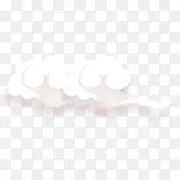 卡通白色手绘浪花-空若网 卡通白色手绘浪花-空若网