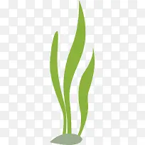 世界海洋日绿色海草-空若网 世界海洋日绿色海草-空若网