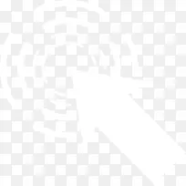 白色手绘鼠标点击指针-空若网 白色手绘鼠标点击指针-空若网