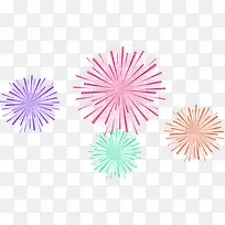 新年多彩美丽烟花-空若网 新年多彩美丽烟花-空若网
