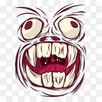 矢量鬼脸-空若网 矢量鬼脸-空若网