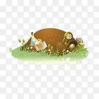 堆满垃圾的沙丘-空若网 堆满垃圾的沙丘-空若网