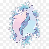 矢量海豚-空若网 矢量海豚-空若网