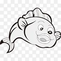 白色卡通鲸鱼-空若网 白色卡通鲸鱼-空若网