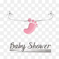 矢量小脚丫素材-空若网 矢量小脚丫素材-空若网