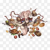 美食家可爱少女-空若网 美食家可爱少女-空若网