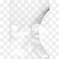 白色线条翅膀爱心音符背景-空若网 白色线条翅膀爱心音符背景-空若网