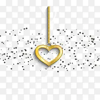 闪光爱心挂饰-空若网 闪光爱心挂饰-空若网