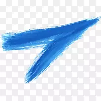 水彩画海豚-蓝色水彩-空若网 水彩画海豚-蓝色水彩-空若网