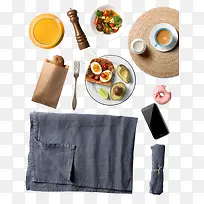 西餐餐厅食物手机叉子咖啡-空若网 西餐餐厅食物手机叉子咖啡-空若网