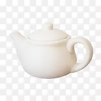 白色的茶壶免抠素材-空若网 白色的茶壶免抠素材-空若网