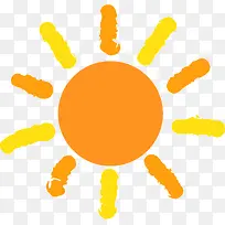 可爱创意金色太阳-空若网 可爱创意金色太阳-空若网
