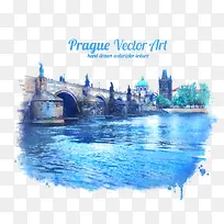 水彩小镇-空若网 水彩小镇-空若网