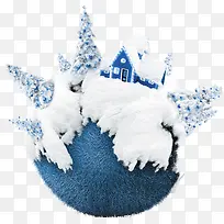 圣诞节蓝色星球-空若网 圣诞节蓝色星球-空若网