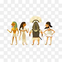 卡通埃及人-空若网 卡通埃及人-空若网