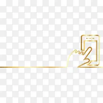 黄色简约手指手机-空若网 黄色简约手指手机-空若网