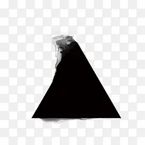 矢量水墨三角形-空若网 矢量水墨三角形-空若网