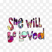 彩色英文字涂鸦-空若网 彩色英文字涂鸦-空若网