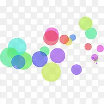 彩色圆点缀-空若网 彩色圆点缀-空若网