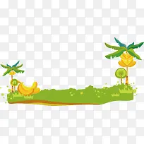 绿色矢量插画-空若网 绿色矢量插画-空若网