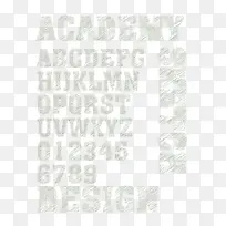 粉笔数字字母-空若网 粉笔数字字母-空若网