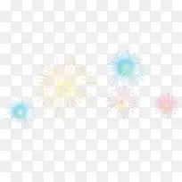 春节密集多彩烟花-空若网 春节密集多彩烟花-空若网