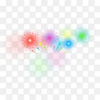 新年密集多彩烟花-空若网 新年密集多彩烟花-空若网