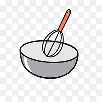 厨房灰色的盆和搅拌器-空若网 厨房灰色的盆和搅拌器-空若网