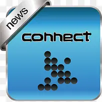 蓝色经典按钮-空若网 蓝色经典按钮-空若网