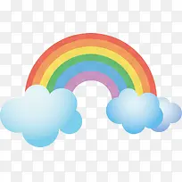 彩虹png矢量素材-空若网 彩虹png矢量素材-空若网