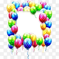 儿童节多彩气球装饰-空若网 儿童节多彩气球装饰-空若网