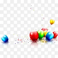 儿童节地上的气球-空若网 儿童节地上的气球-空若网
