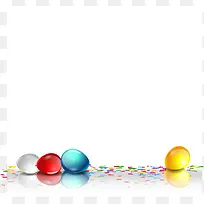 儿童节地上的气球-空若网 儿童节地上的气球-空若网