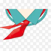 创意六一儿童节红领巾-空若网 创意六一儿童节红领巾-空若网