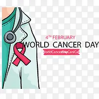 粉红丝带癌症日海报-空若网 粉红丝带癌症日海报-空若网