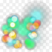 手绘圆形光点装饰-空若网 手绘圆形光点装饰-空若网