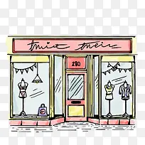 服装店效果免抠下载-空若网 服装店效果免抠下载-空若网