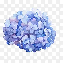 手绘紫色花束-空若网 手绘紫色花束-空若网