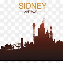 夕阳下澳大利亚悉尼-空若网 夕阳下澳大利亚悉尼-空若网