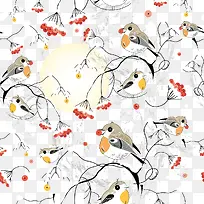 小鸟绘画-空若网 小鸟绘画-空若网