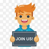 招聘人员矢量卡通素材-空若网 招聘人员矢量卡通素材-空若网