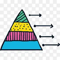 手绘手账金字塔图-空若网 手绘手账金字塔图-空若网