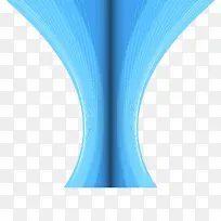 蓝色线条对称图案-空若网 蓝色线条对称图案-空若网