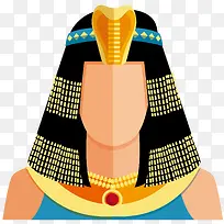 头饰卡通风格埃及艳后-空若网 头饰卡通风格埃及艳后-空若网