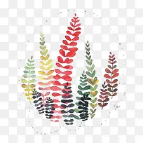 水彩叶子-空若网 水彩叶子-空若网