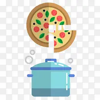 披萨扁平化高压锅-空若网 披萨扁平化高压锅-空若网