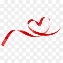 红色爱心结-空若网 红色爱心结-空若网
