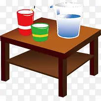 矢量图手绘水杯-空若网 矢量图手绘水杯-空若网