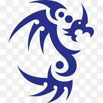 卡通可爱龙图案古典图纹-空若网 卡通可爱龙图案古典图纹-空若网