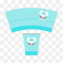 蓝色纸杯素材图片-空若网 蓝色纸杯素材图片-空若网